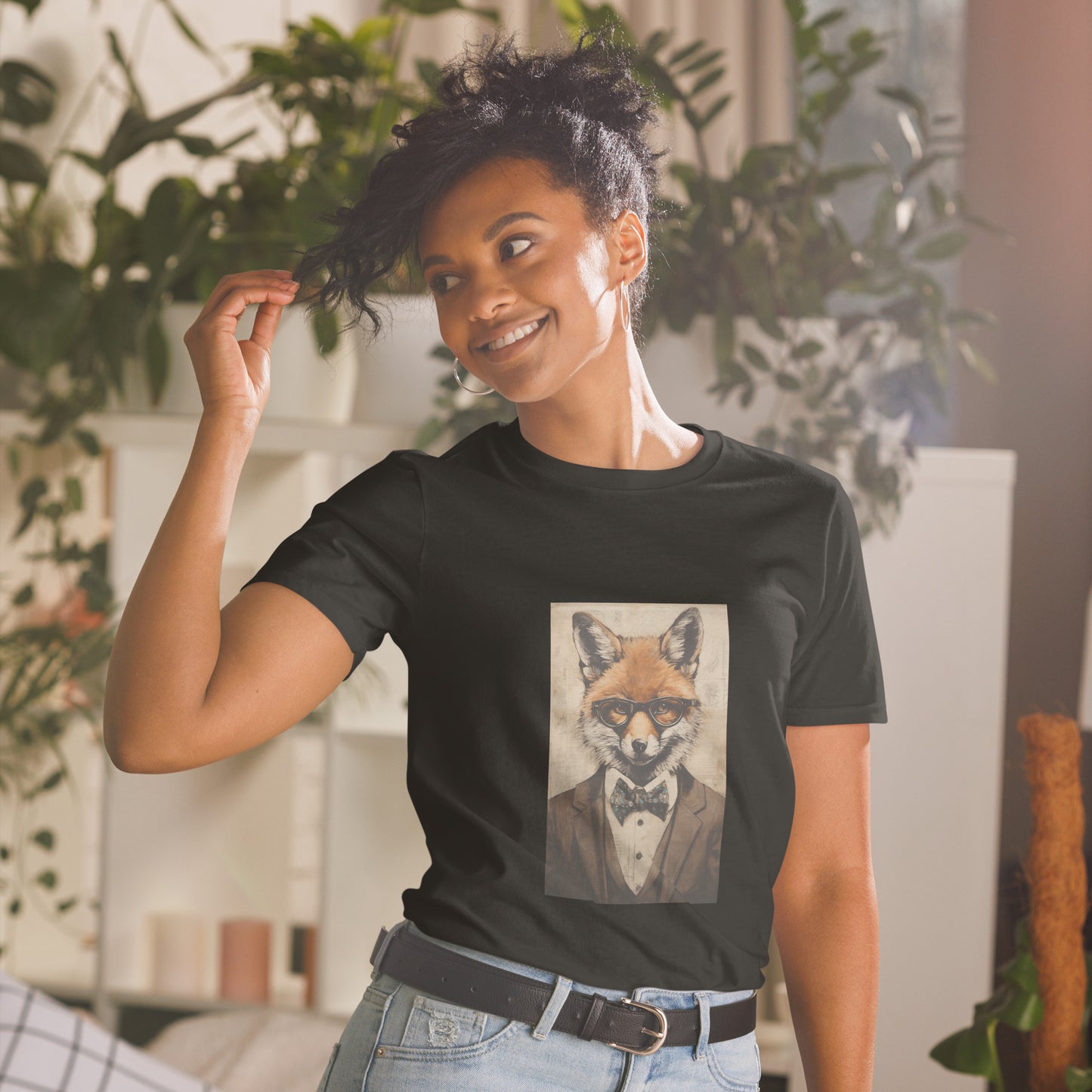 Short-Sleeve Unisex T-Shirt "Mr.Fox" (front) id: 534