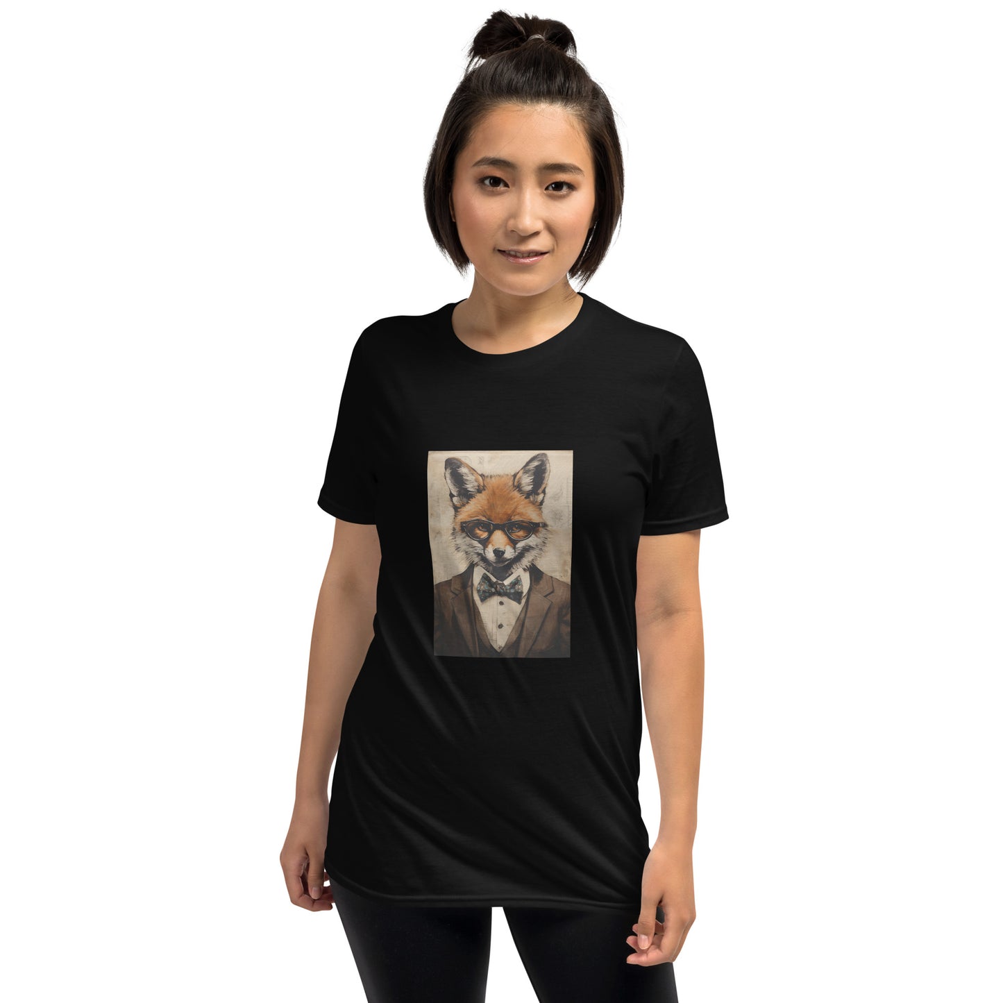 Short-Sleeve Unisex T-Shirt "Mr.Fox" (front) id: 534