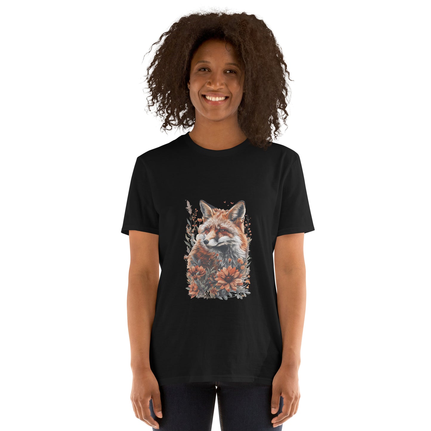 Short-Sleeve Unisex T-Shirt "Fox" (front) id: 538