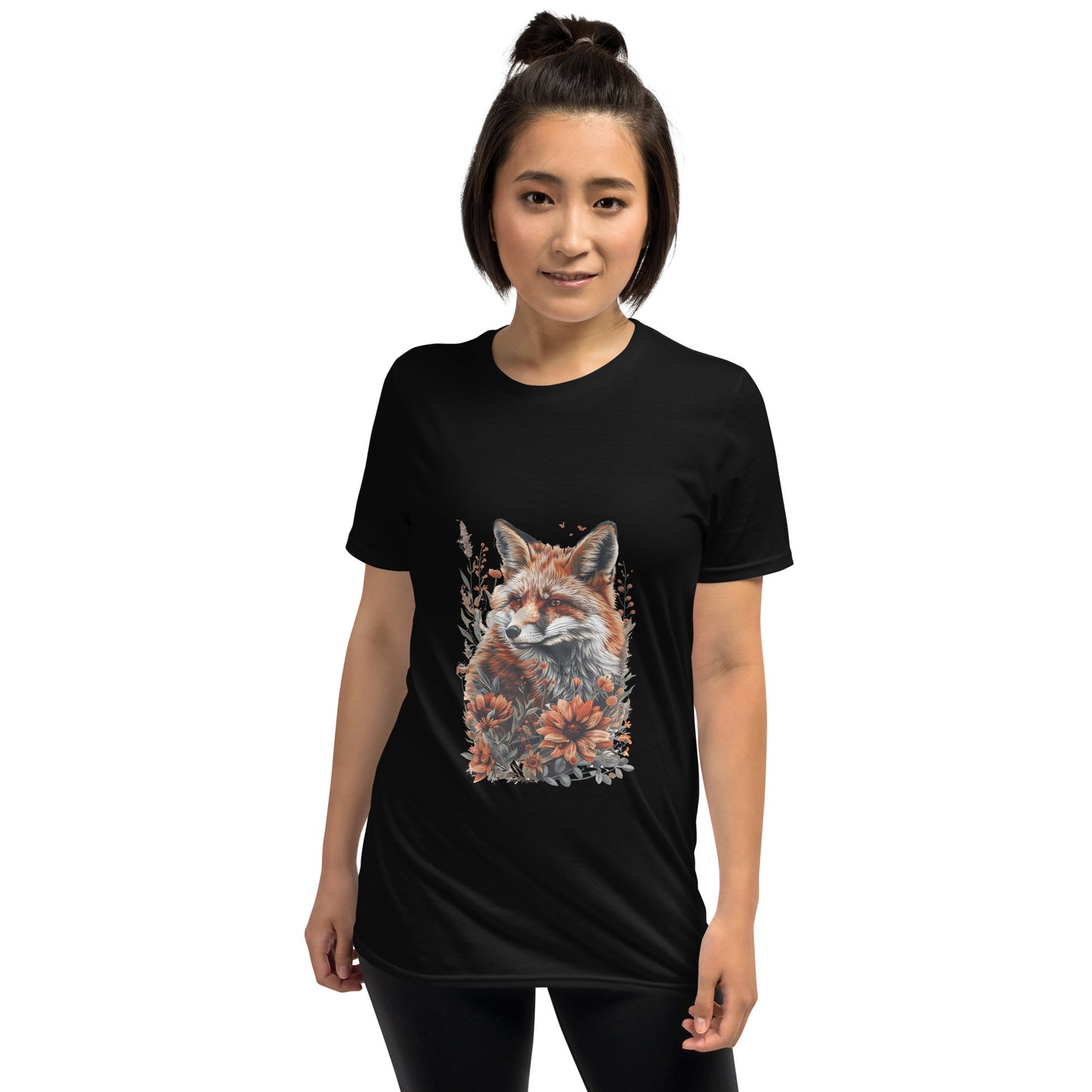 Short-Sleeve Unisex T-Shirt "Fox" (front) id: 538