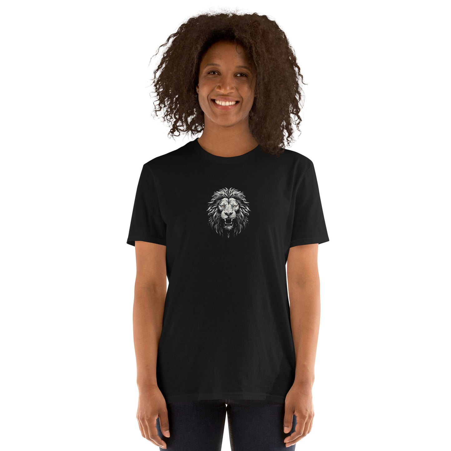 Short-Sleeve Unisex T-Shirt "Lion" (front) id: 539