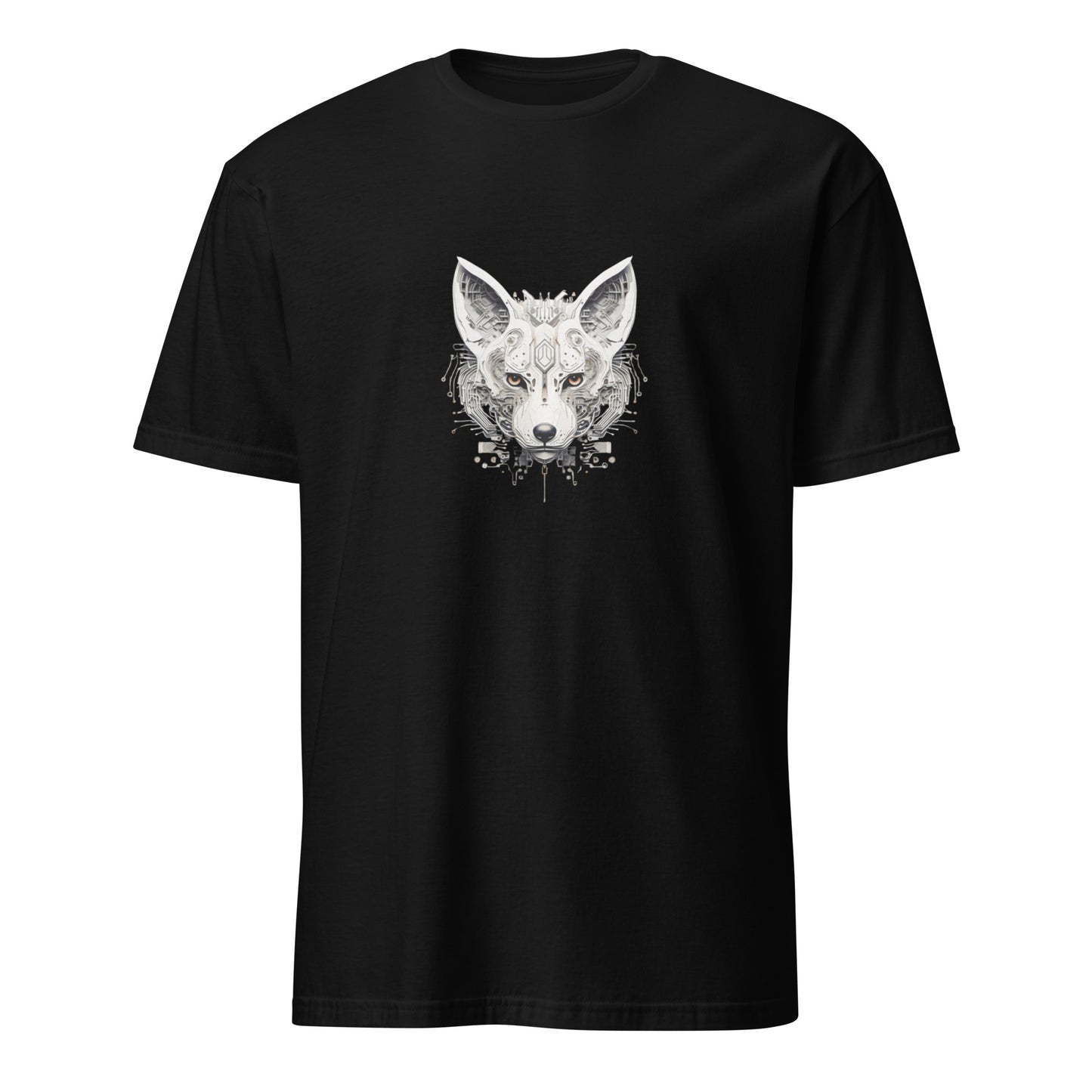 Short-Sleeve Unisex T-Shirt "Wolf Robot" (front) id: 540