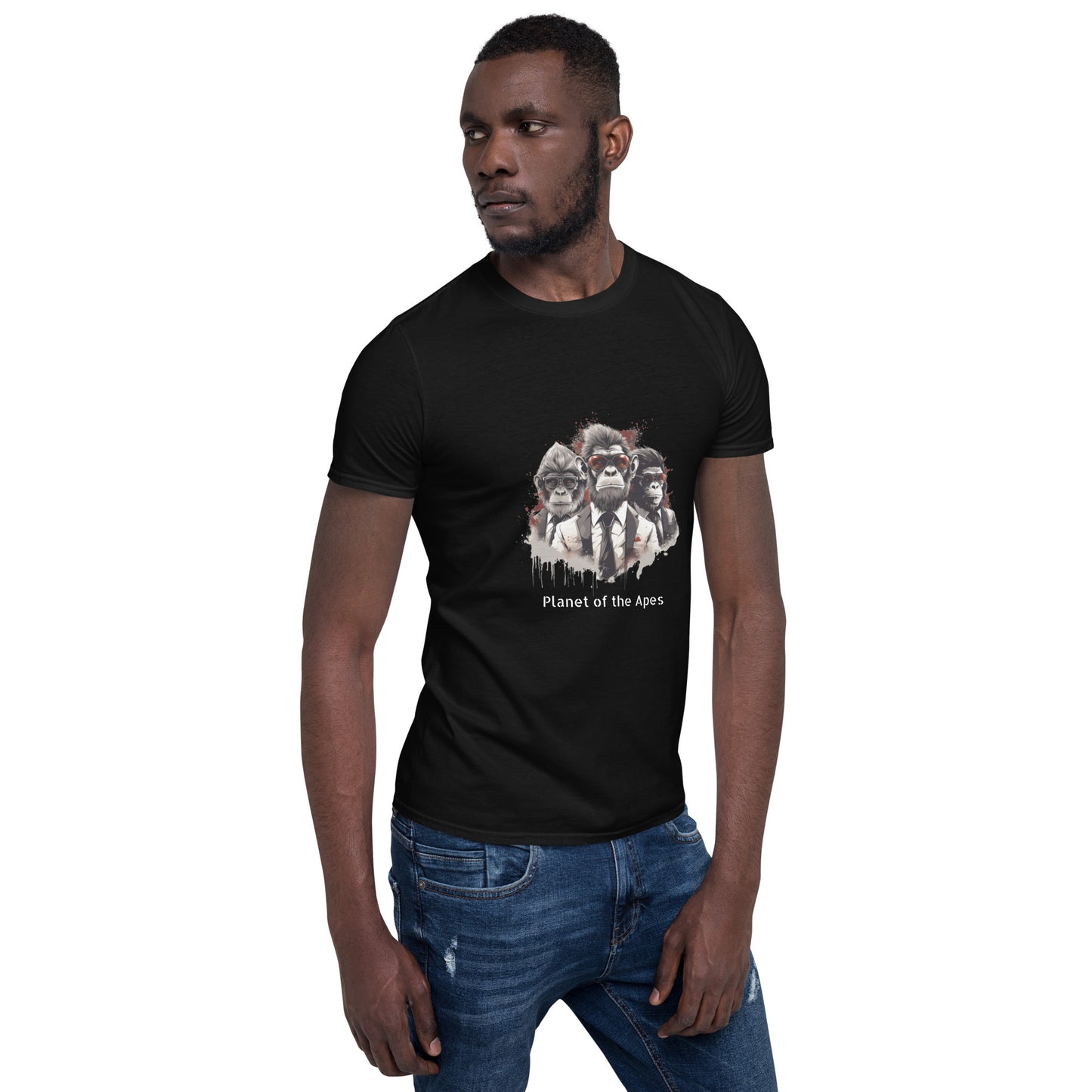 Short-Sleeve Unisex T-Shirt "Monkey" (front) id: 528