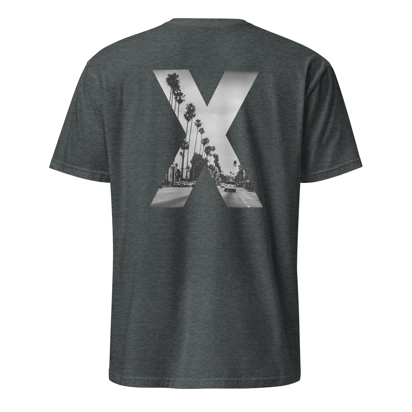 Short-Sleeve Unisex T-Shirt "X" (back) id: 05