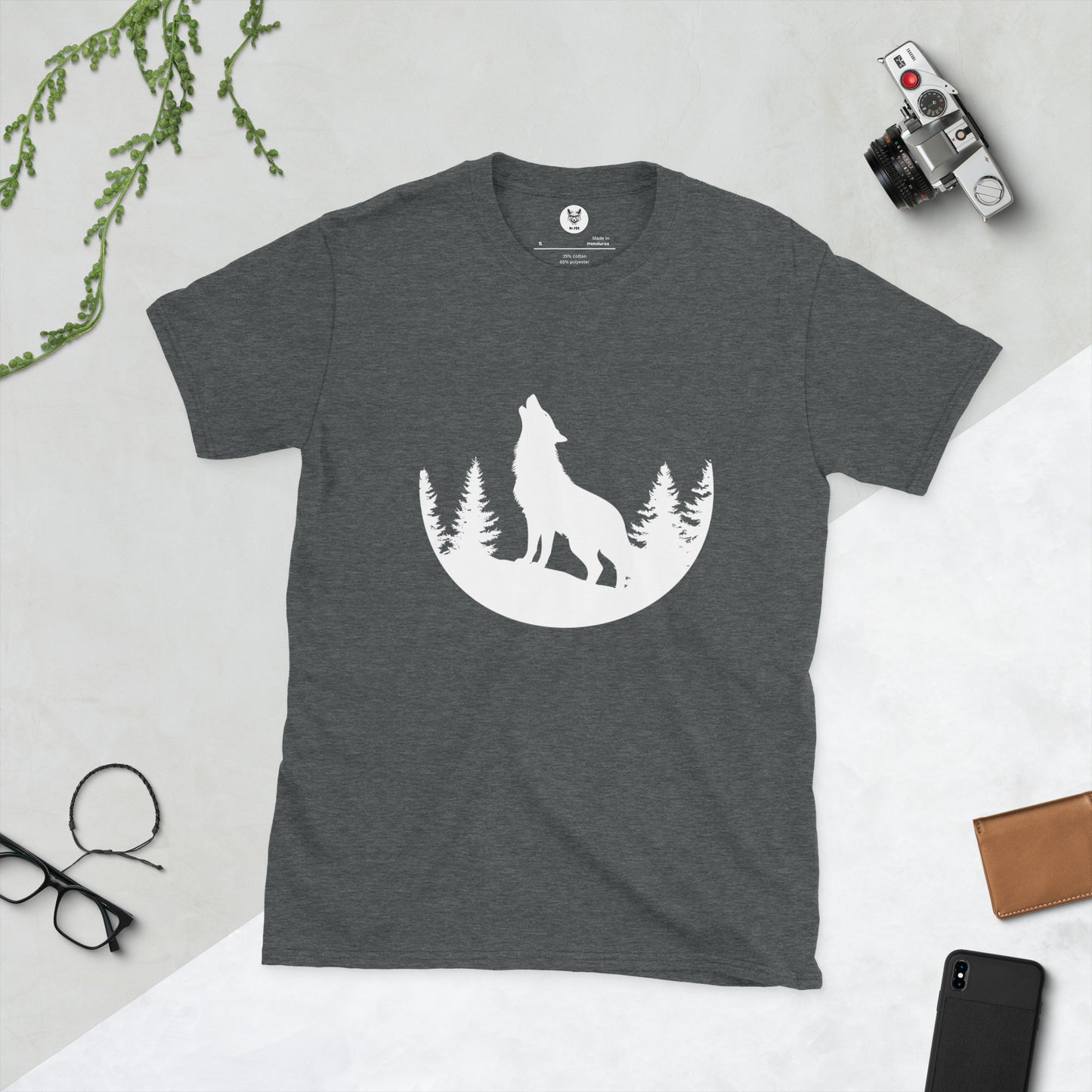 Short-Sleeve Unisex T-Shirt "WOLF" id: 16 (PREMIUM)