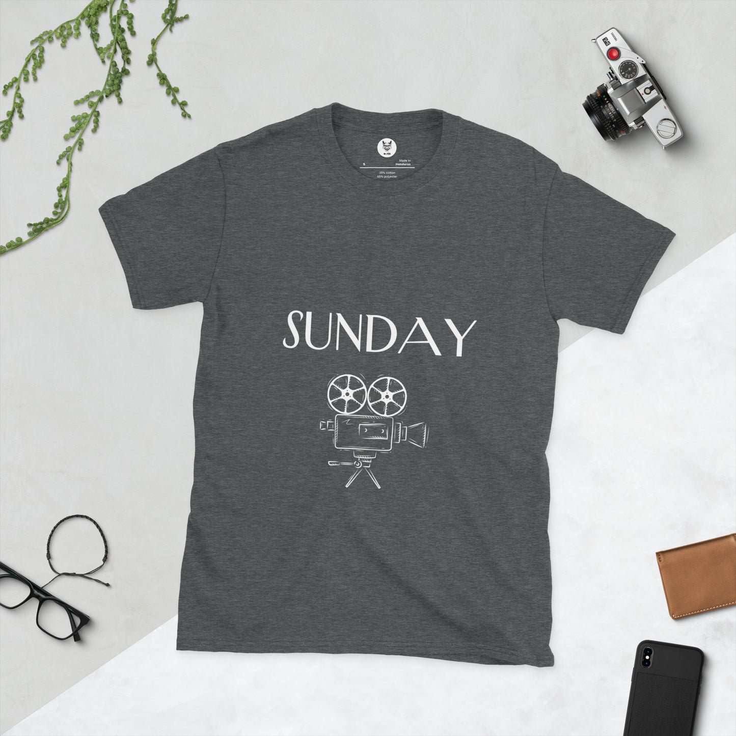 Koszulka unisex z krótkim rękawem „SUNDAY” id: 41 (PREMIUM)