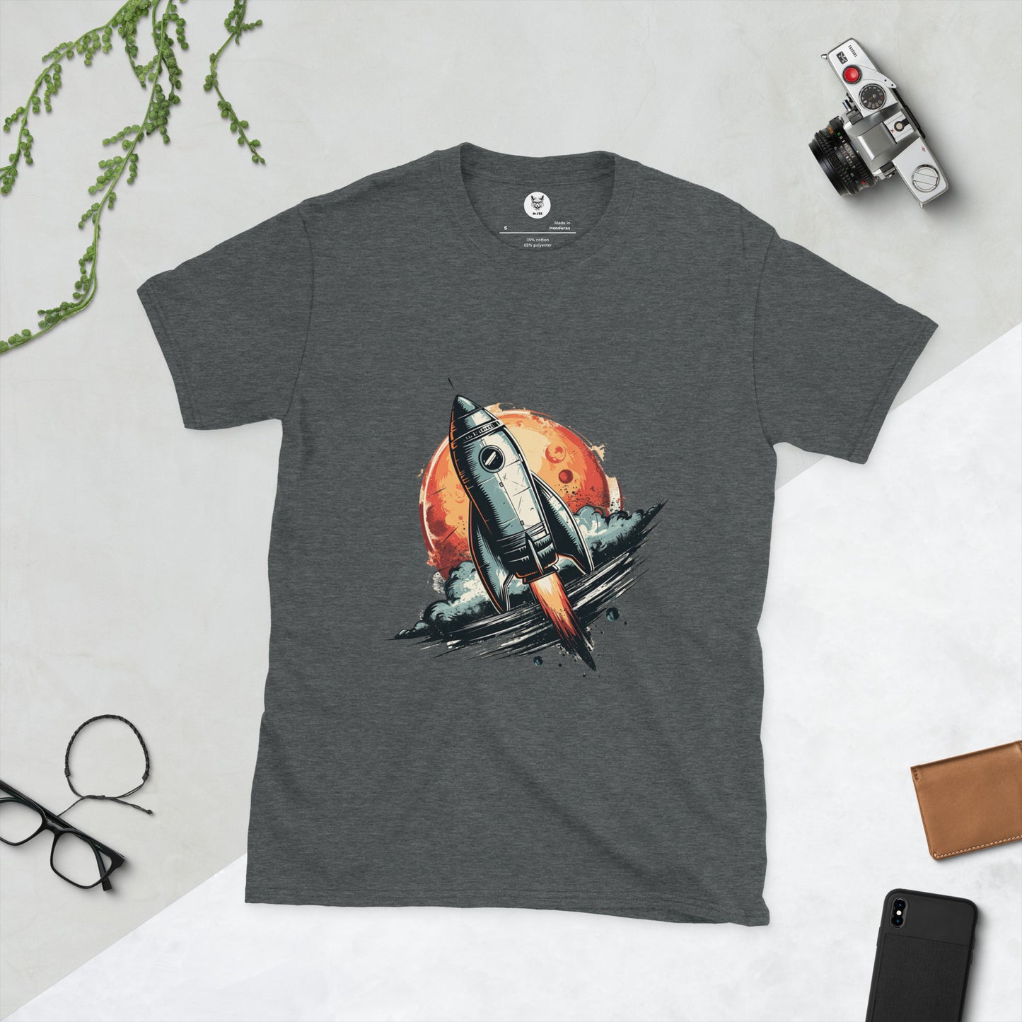 Short-Sleeve Unisex T-Shirt "ROCKET" ID: 152 (PREMIUM)