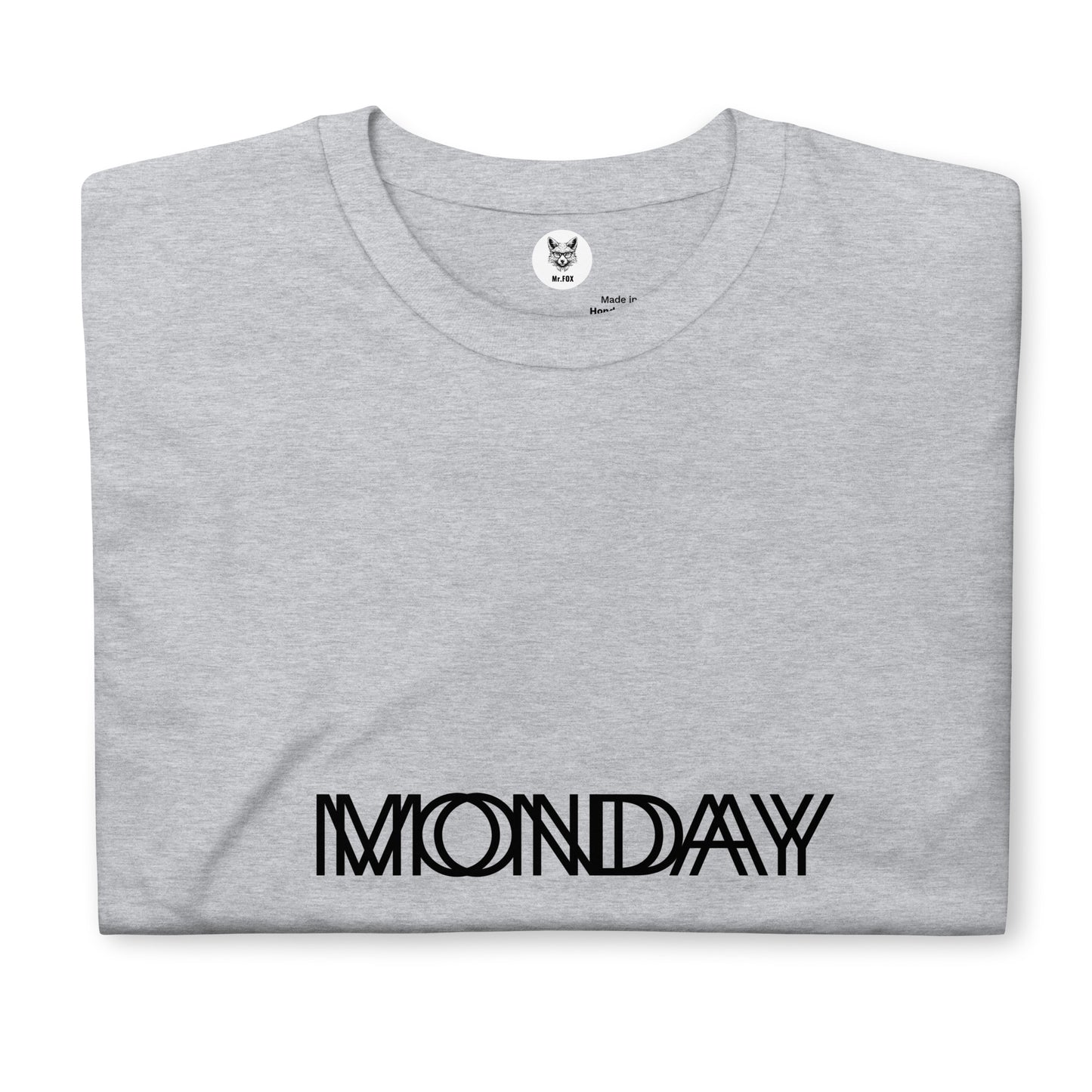 Koszulka unisex z krótkim rękawem „MONDAY” id: 32 (PREMIUM)