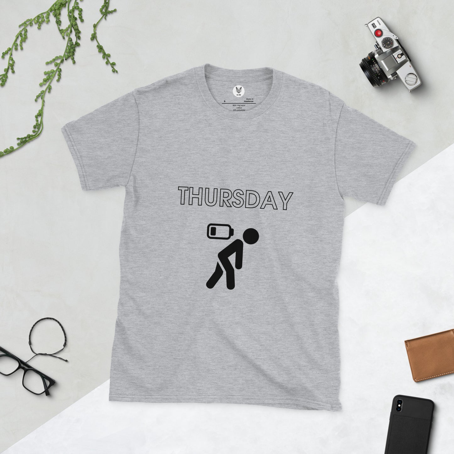 Short-Sleeve Unisex T-Shirt "THURSDAY" id: 35 (PREMIUM)