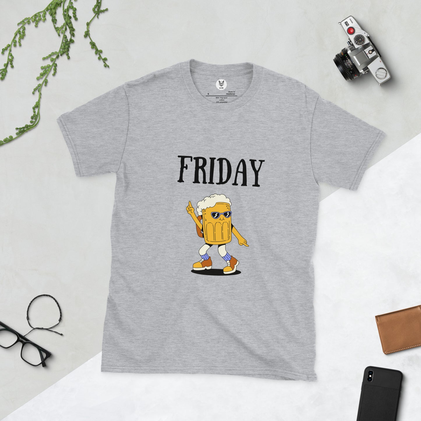 Short-Sleeve Unisex T-Shirt "FRIDAY" id: 39 (PREMIUM)