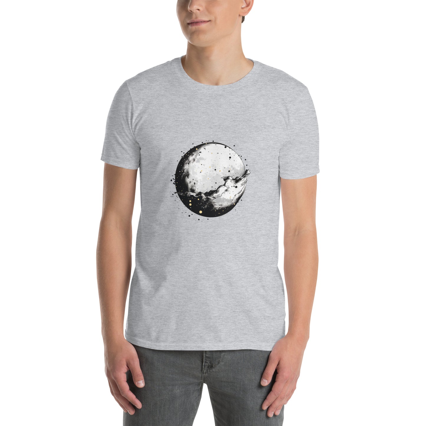 T-shirt unisex z krótkim rękawem „ASTEROID” ID: 232 (PREMIUM)