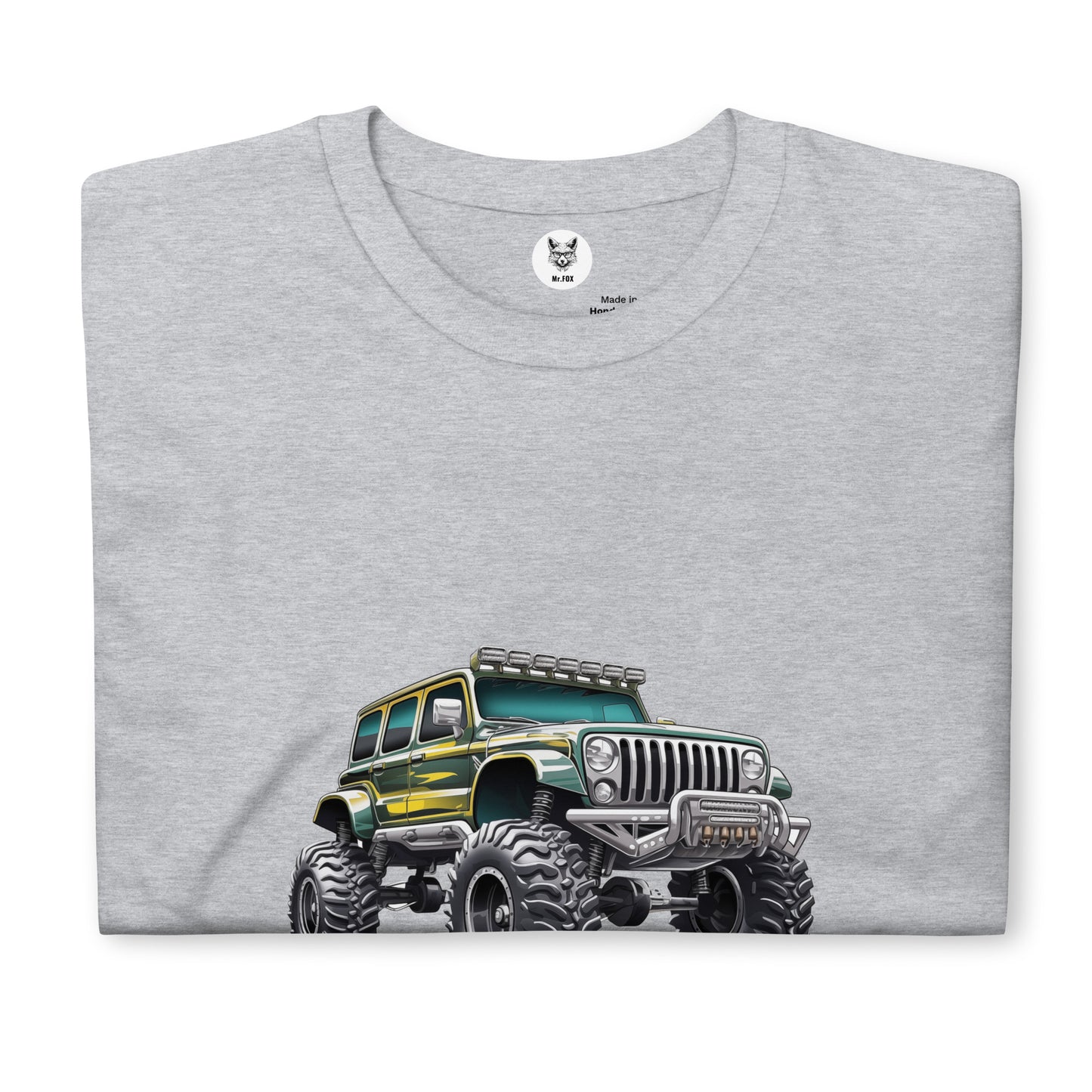 T-shirt unisex z krótkim rękawem „OFF ROAD” ID: 164 (PREMIUM)