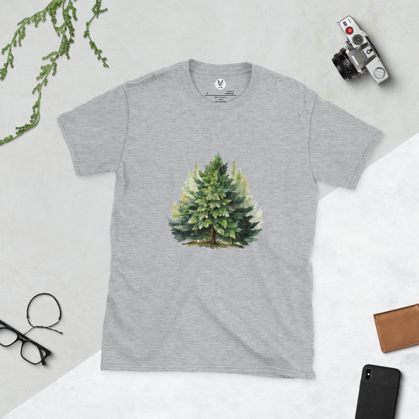 Short-Sleeve Unisex T-Shirt "FOREST" ID: 304 (PREMIUM)