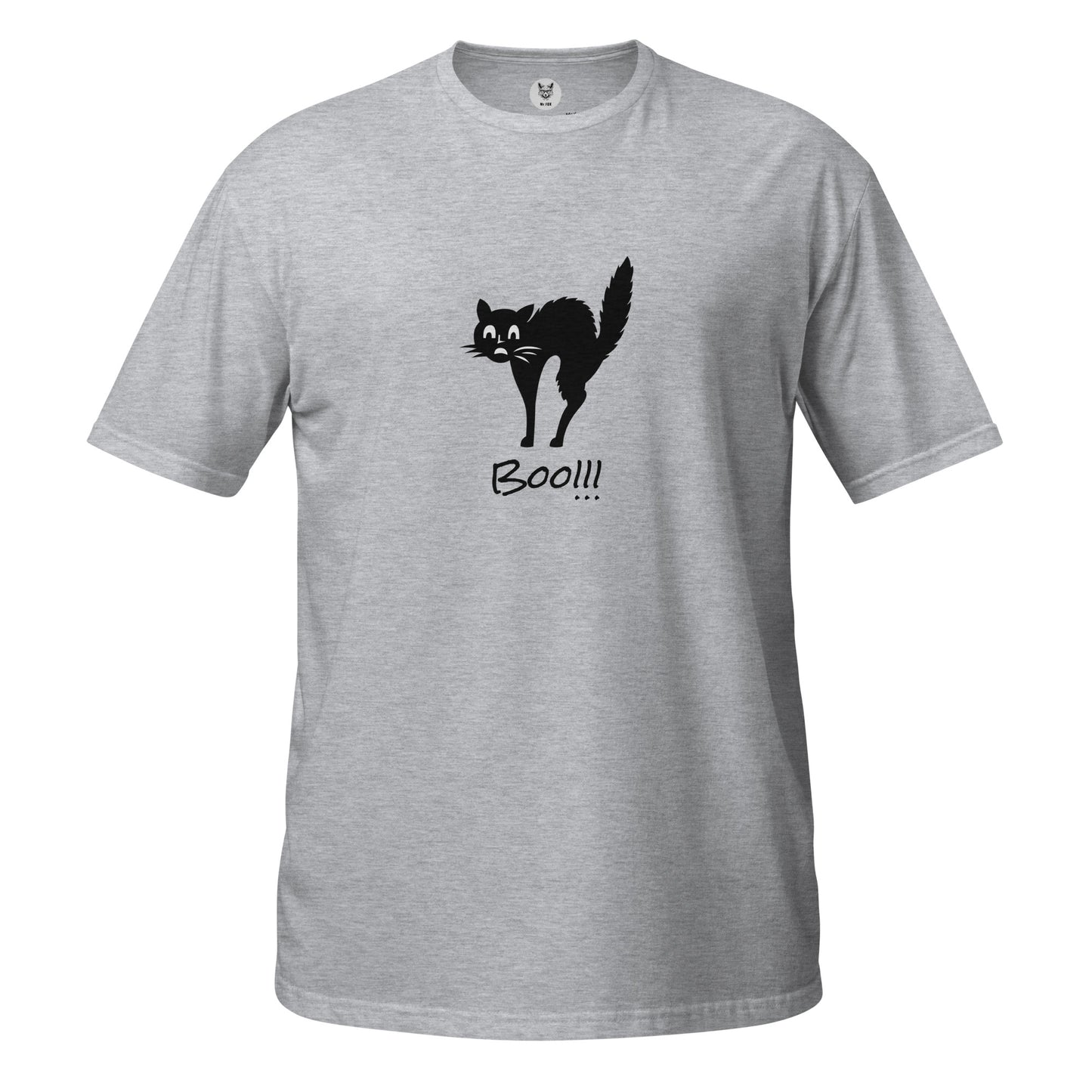 Short-Sleeve Unisex T-Shirt "BLACK CAT" ID: 334 (PREMIUM)