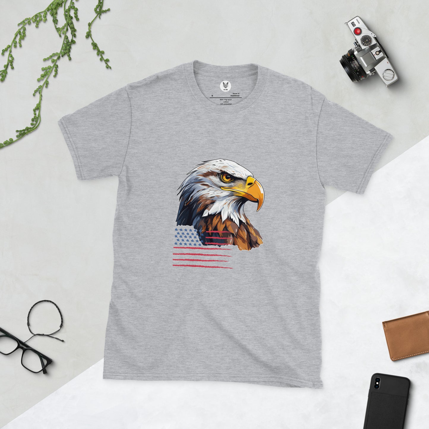 Short-Sleeve Unisex T-Shirt "EAGLE" ID: 109 (PREMIUM)