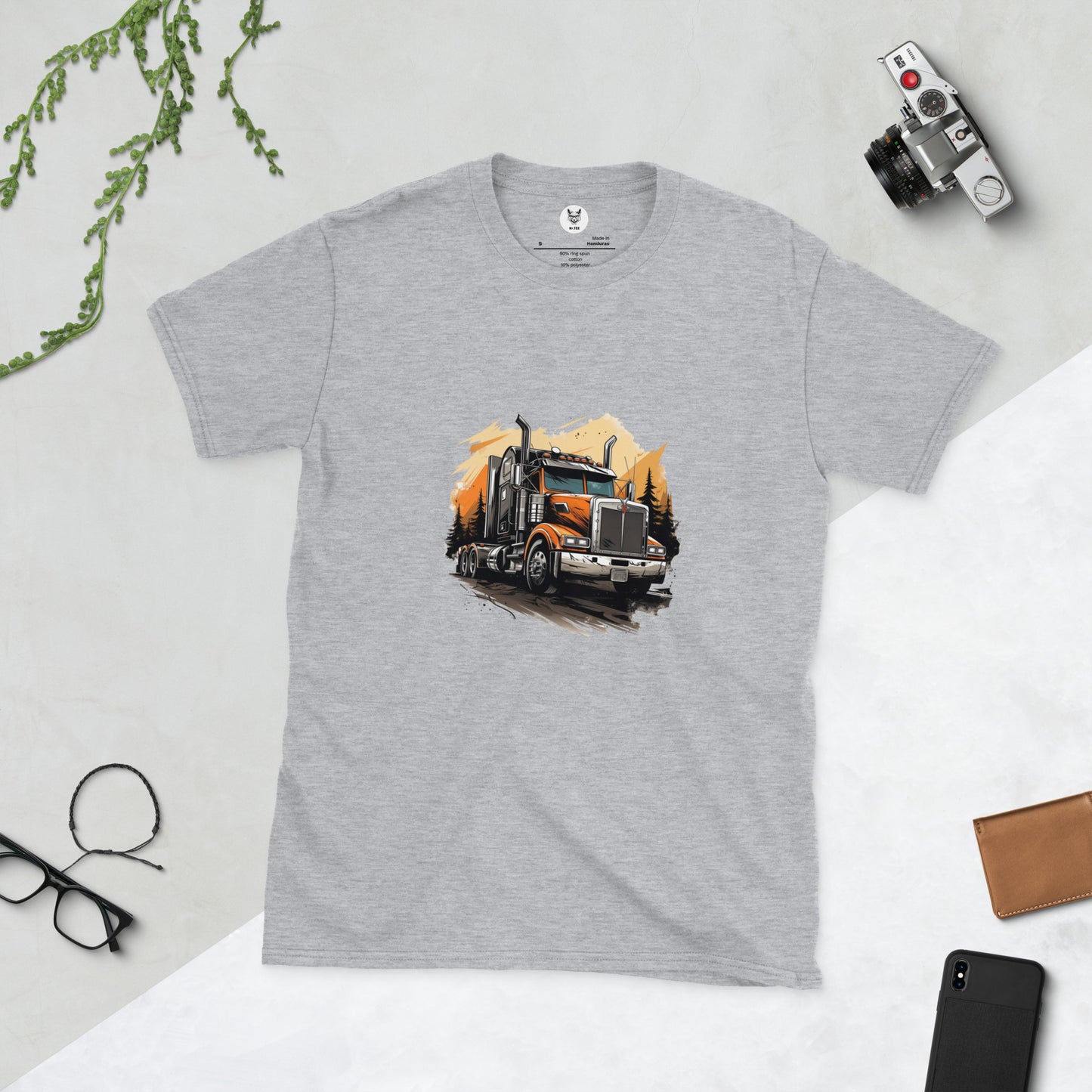 Short-Sleeve Unisex T-Shirt "KING OF THE ROADS" ID: 130 (PREMIUM)