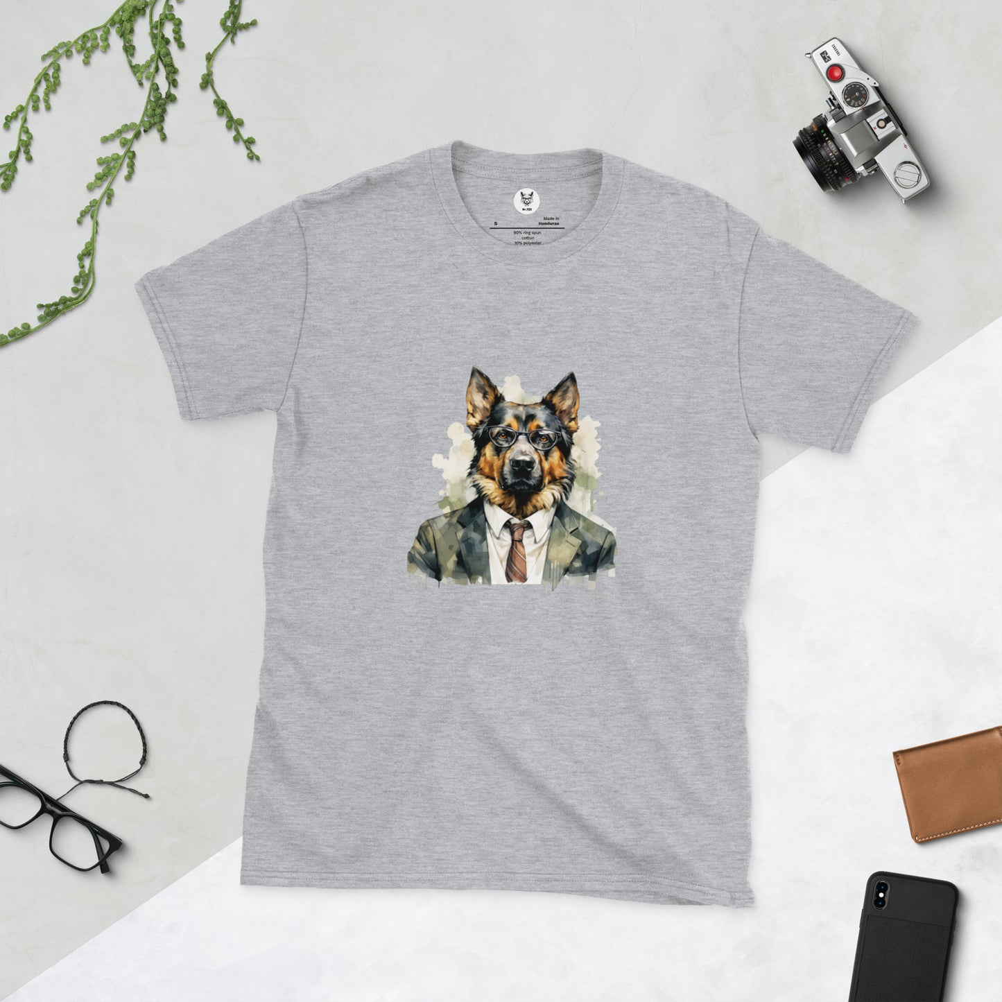 Short-Sleeve Unisex T-Shirt "DOG" ID: 142 (PREMIUM)