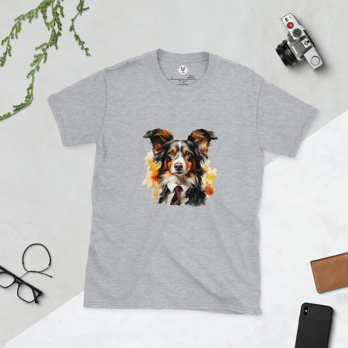 Short-Sleeve Unisex T-Shirt "DOG" ID: 167 (PREMIUM)