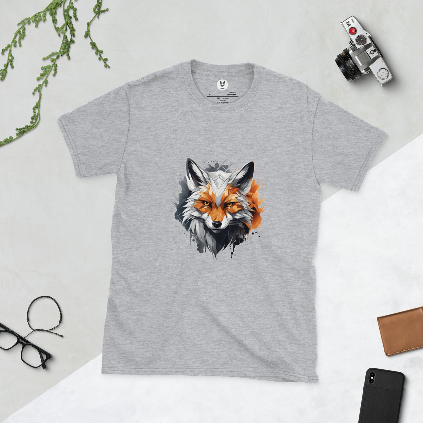 Short-Sleeve Unisex T-Shirt "FOX" ID: 355 (PREMIUM)