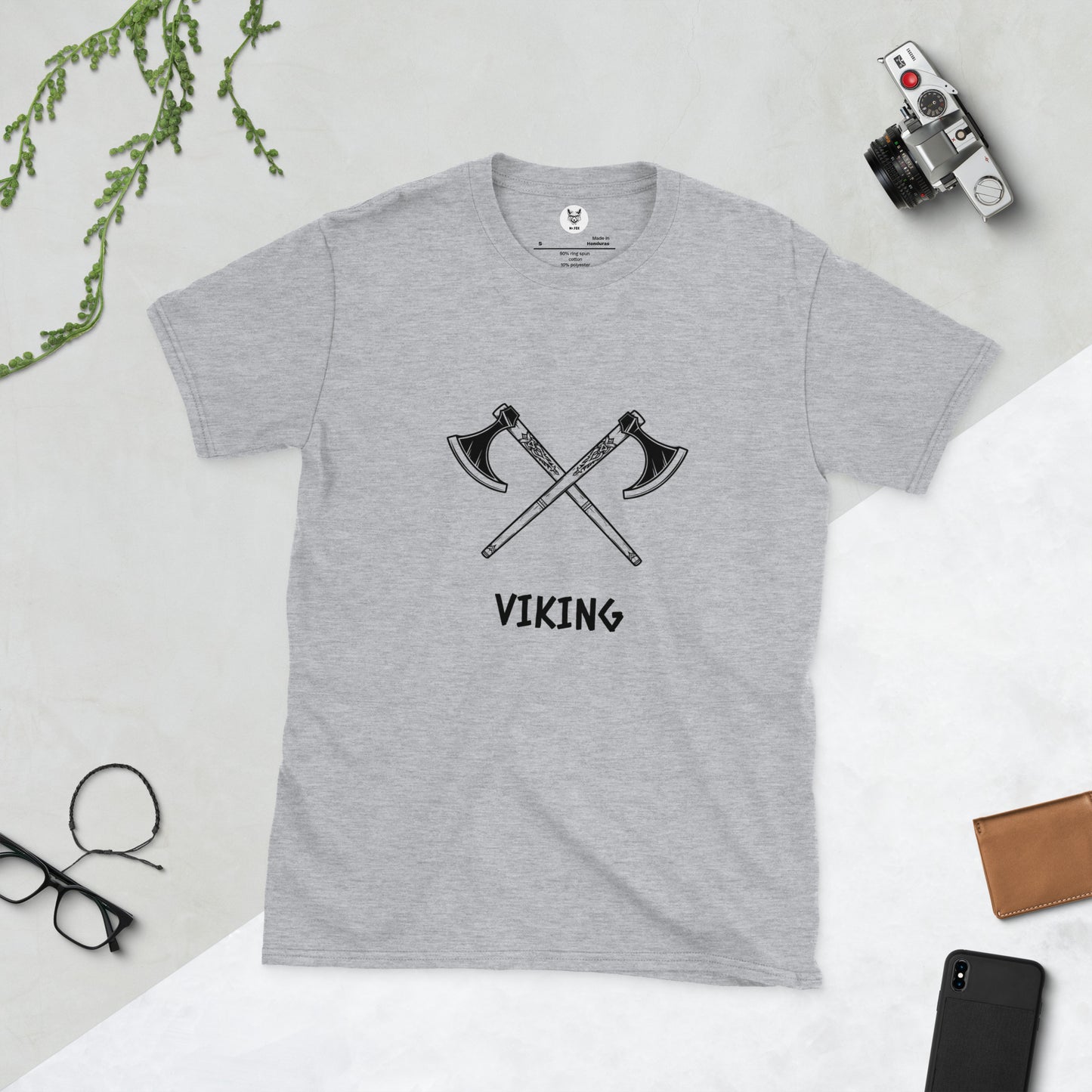 Koszulka unisex z krótkim rękawem "VIKING" ID: 384 (PREMIUM)