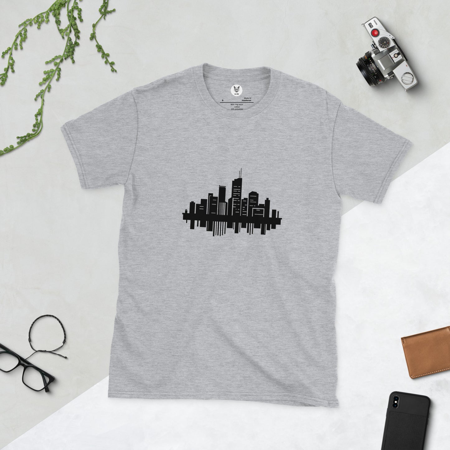 Short-Sleeve Unisex T-Shirt "CITY" ID: 385 (PREMIUM)