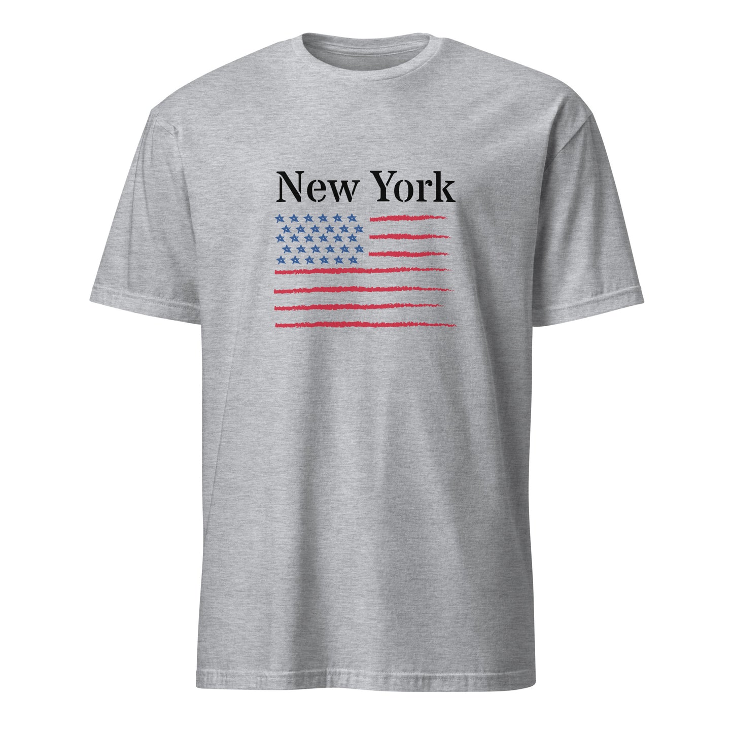 Short-Sleeve Unisex T-Shirt "New York" (front) ID: 465 (PREMIUM)