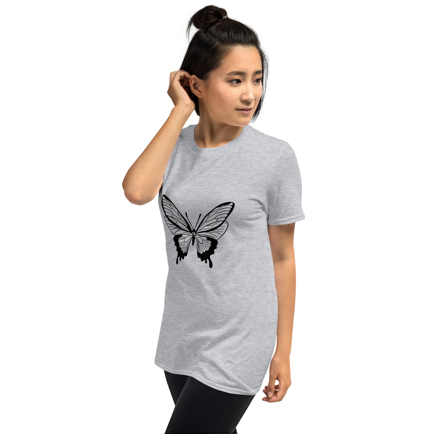 Short-Sleeve Unisex T-Shirt "BUTTERFLY" ID: 386 (PREMIUM)