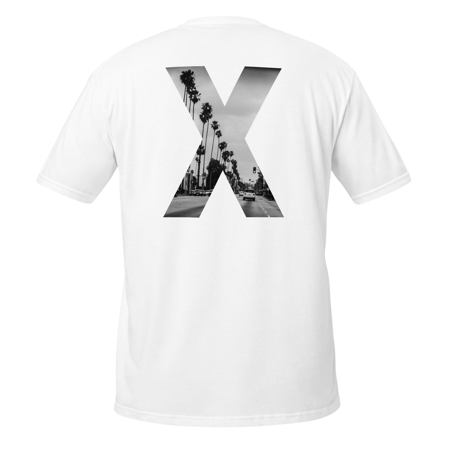 Short-Sleeve Unisex T-Shirt "X" (back) id: 05