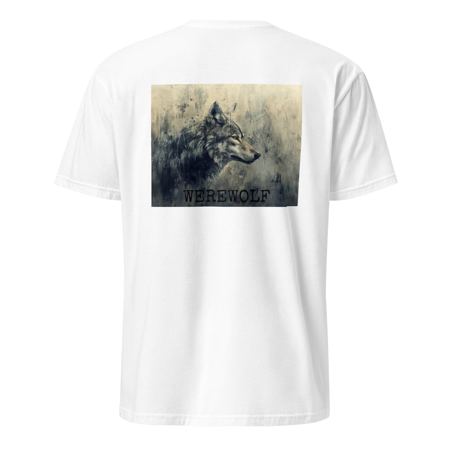 Short-Sleeve Unisex T-Shirt "WOLF" (front&back) id: 512