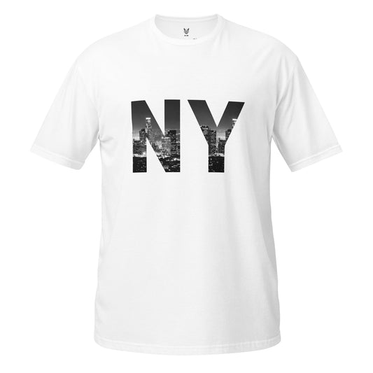 Koszulka unisex z krótkim rękawem „NY” id: 06 (PREMIUM)