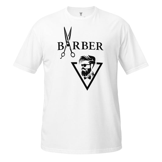 Short-Sleeve Unisex T-Shirt "BARBER" id: 08 (PREMIUM)