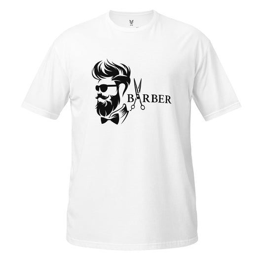 Koszulka unisex z krótkim rękawem „BARBER” id: 09 (PREMIUM)