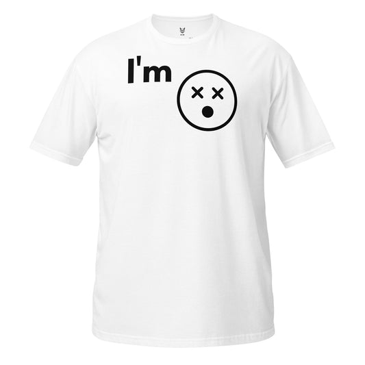 Short-Sleeve Unisex T-Shirt "I'M :O" id: 17 (PREMIUM)