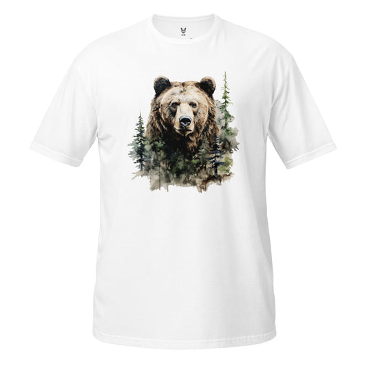 Short-Sleeve Unisex T-Shirt "BEAR" id: 21 (PREMIUM)