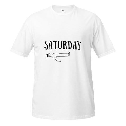 Short-Sleeve Unisex T-Shirt "SATURDAY" id: 40 (PREMIUM)