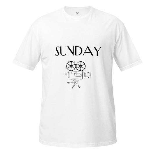 Koszulka unisex z krótkim rękawem „SUNDAY” id: 41 (PREMIUM)