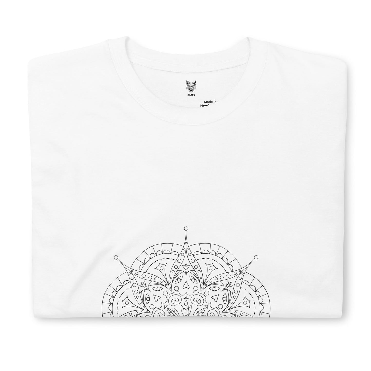 Koszulka unisex z krótkim rękawem „FRACTAL” id: 46 (PREMIUM)