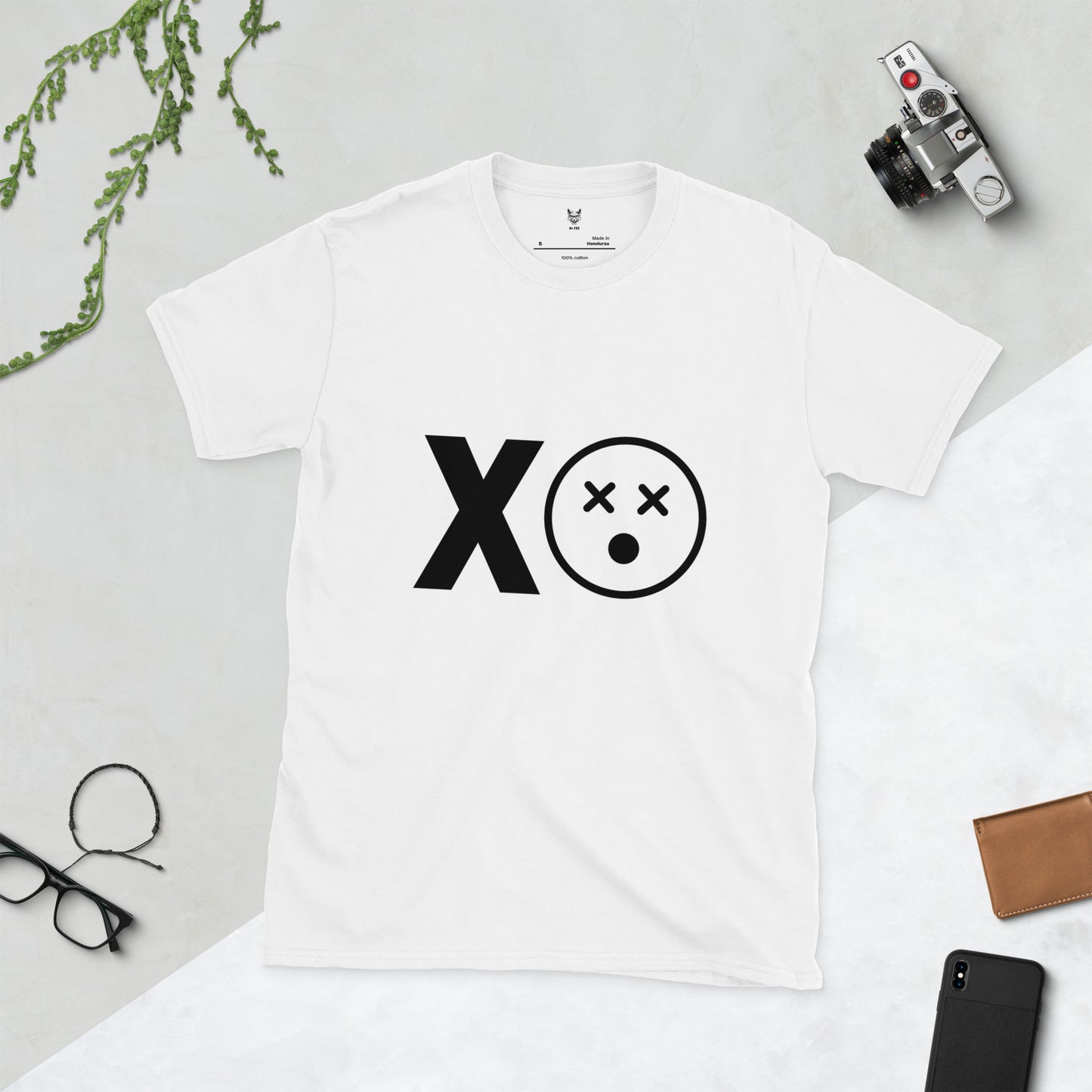 Футболка унисекс с коротким рукавом "XO ;)" id: 49 (ПРЕМИУМ)