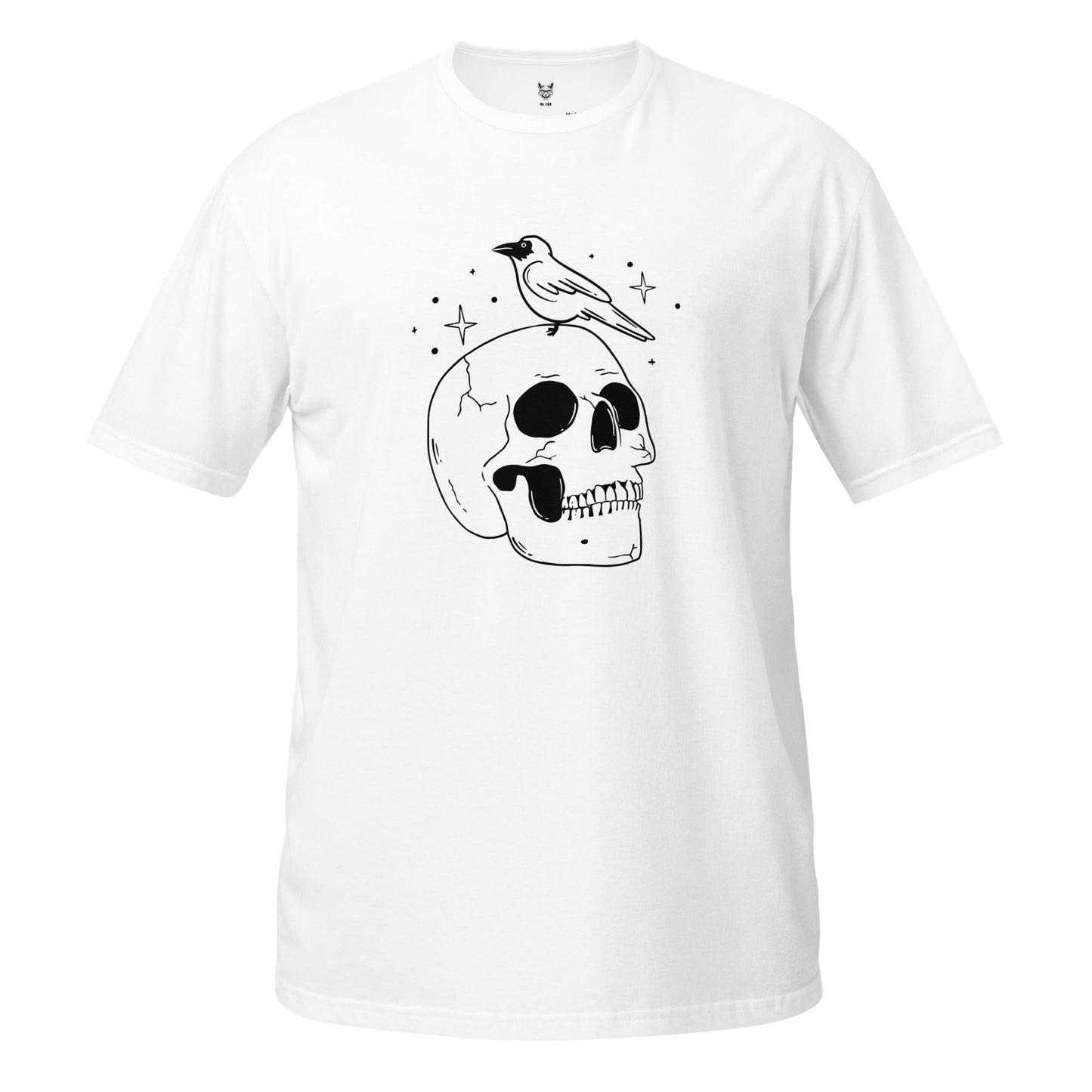 T-shirt unisex z krótkim rękawem „SCULL” id: 55 (PREMIUM)