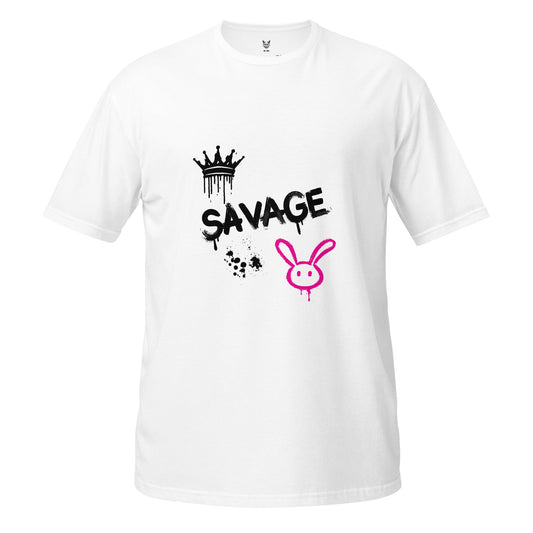 Koszulka unisex z krótkim rękawem „SAVAGE” id: 59 (PREMIUM)