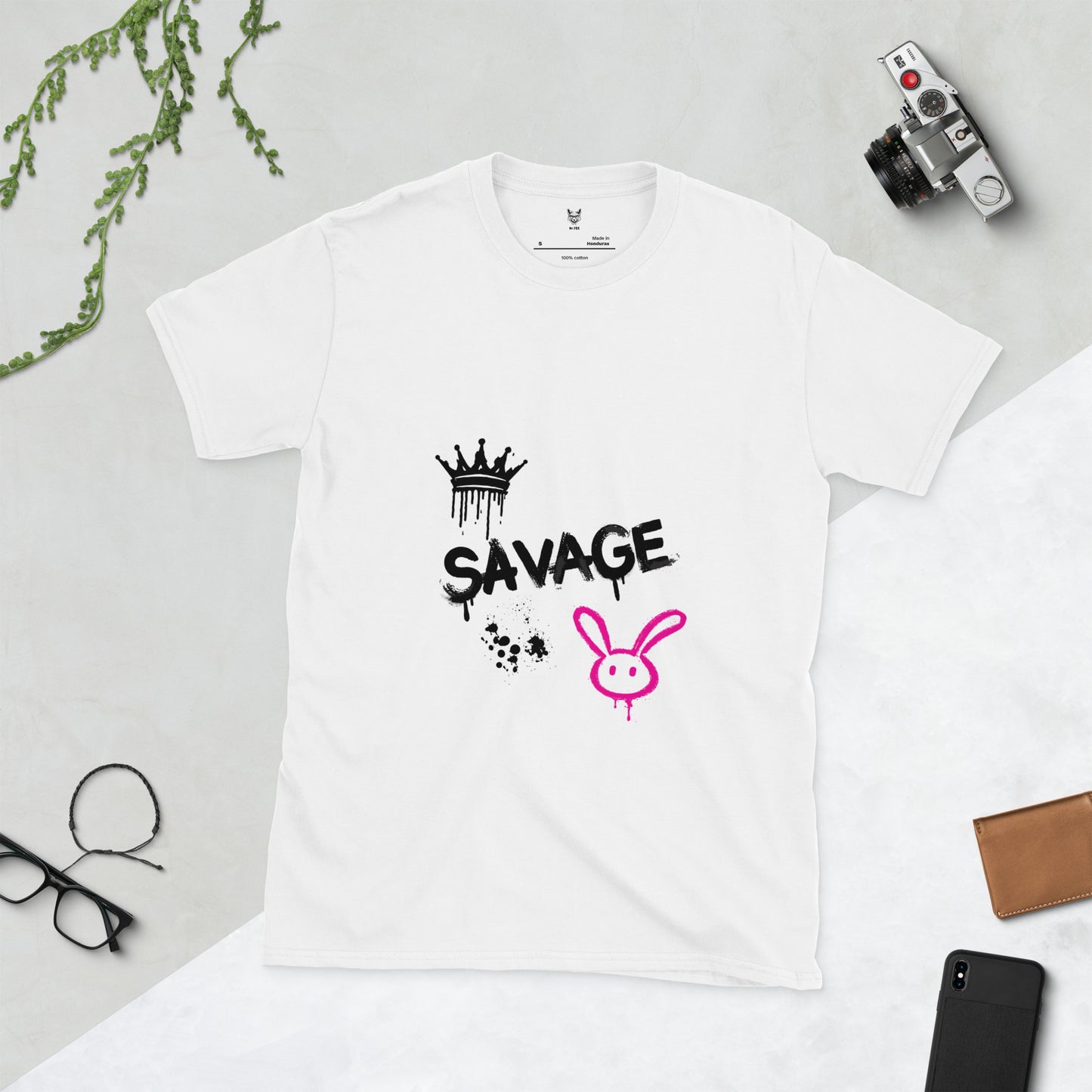 Футболка унисекс с коротким рукавом "SAVAGE" id: 59 (ПРЕМИУМ)