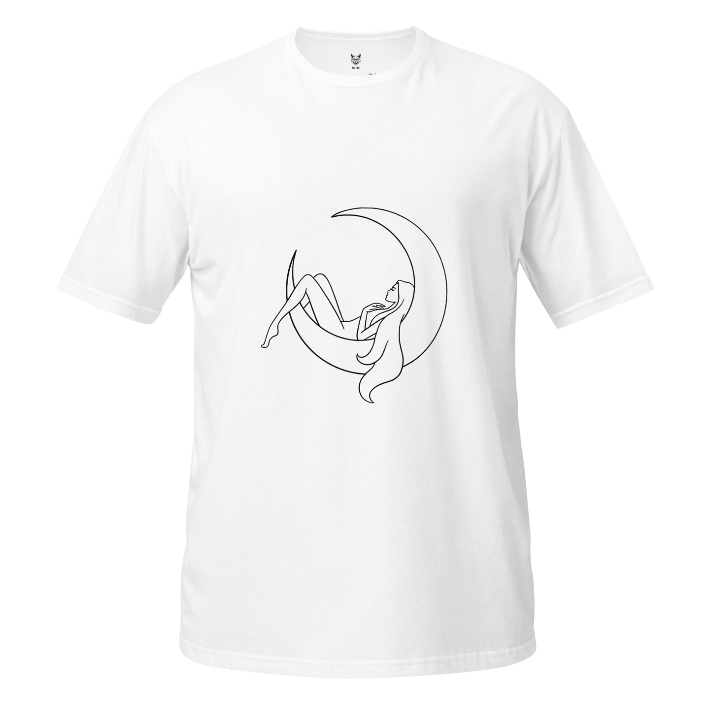 Short-Sleeve Unisex T-Shirt "Girl on the Moon" id: 62 (PREMIUM)