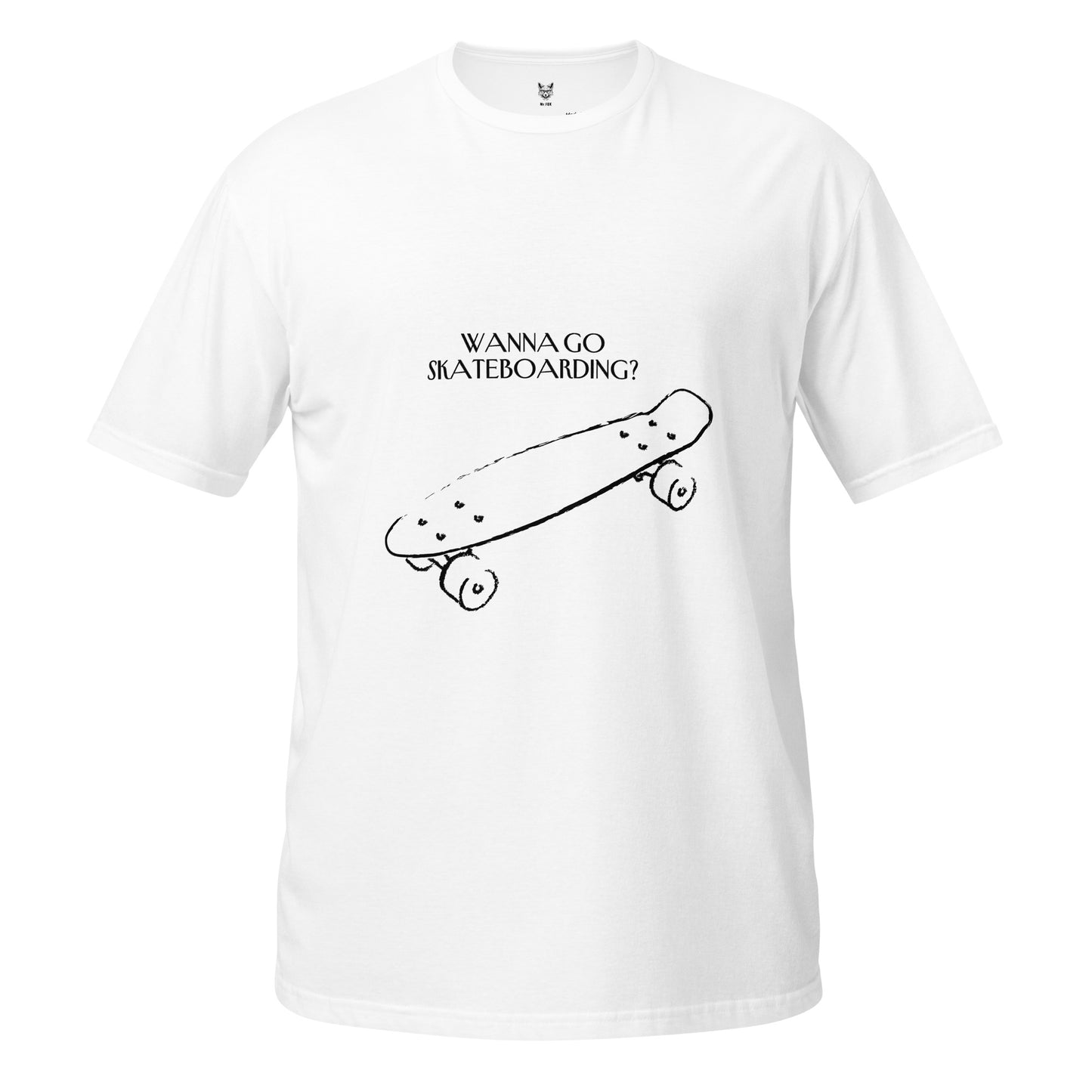 Koszulka unisex z krótkim rękawem „SKATEBOARD” id: 63 (PREMIUM)