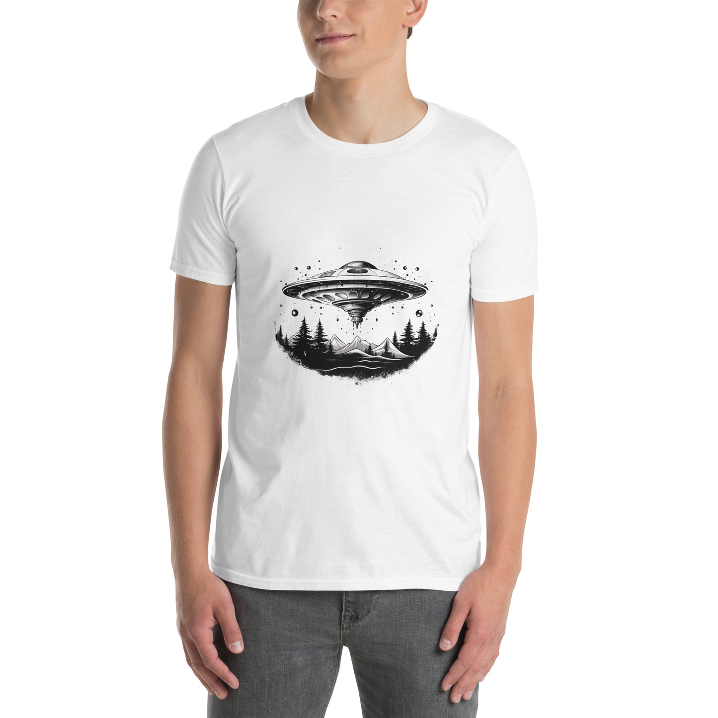 Short-Sleeve Unisex T-Shirt "UFO" id: 72 (PREMIUM)