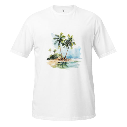 Short-Sleeve Unisex T-Shirt "PALM TREES" id: 91 (PREMIUM)