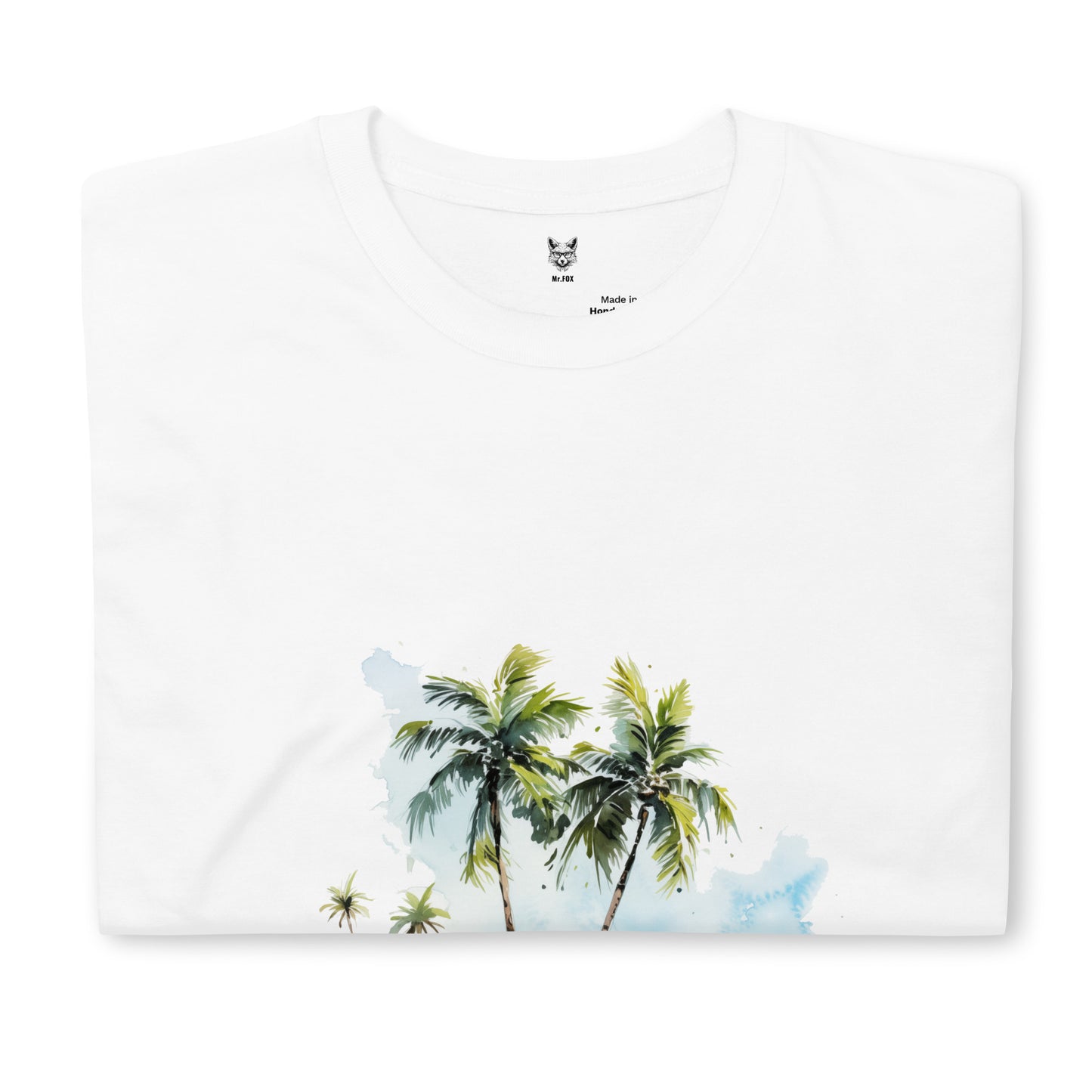 Футболка унисекс с коротким рукавом "PALM TREES" id: 91 (ПРЕМИУМ)