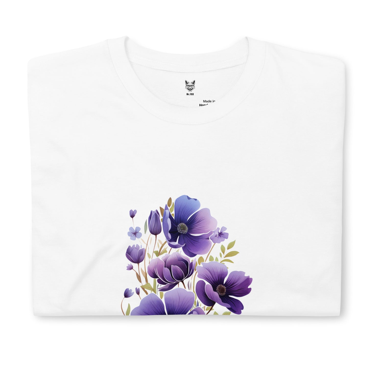 Short-Sleeve Unisex T-Shirt "FLOWERS" ID: 99 (PREMIUM)