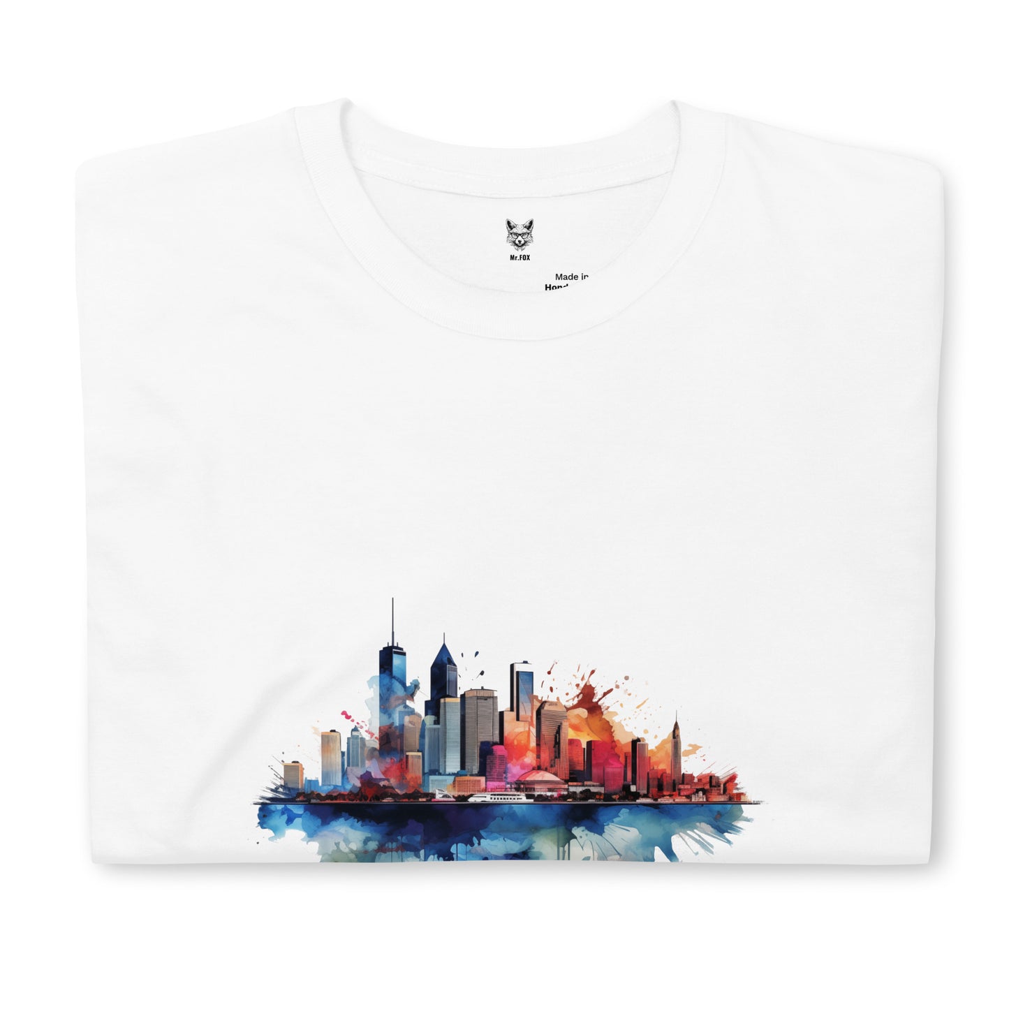 Koszulka unisex z krótkim rękawem „CITY” ID: 104 (PREMIUM)