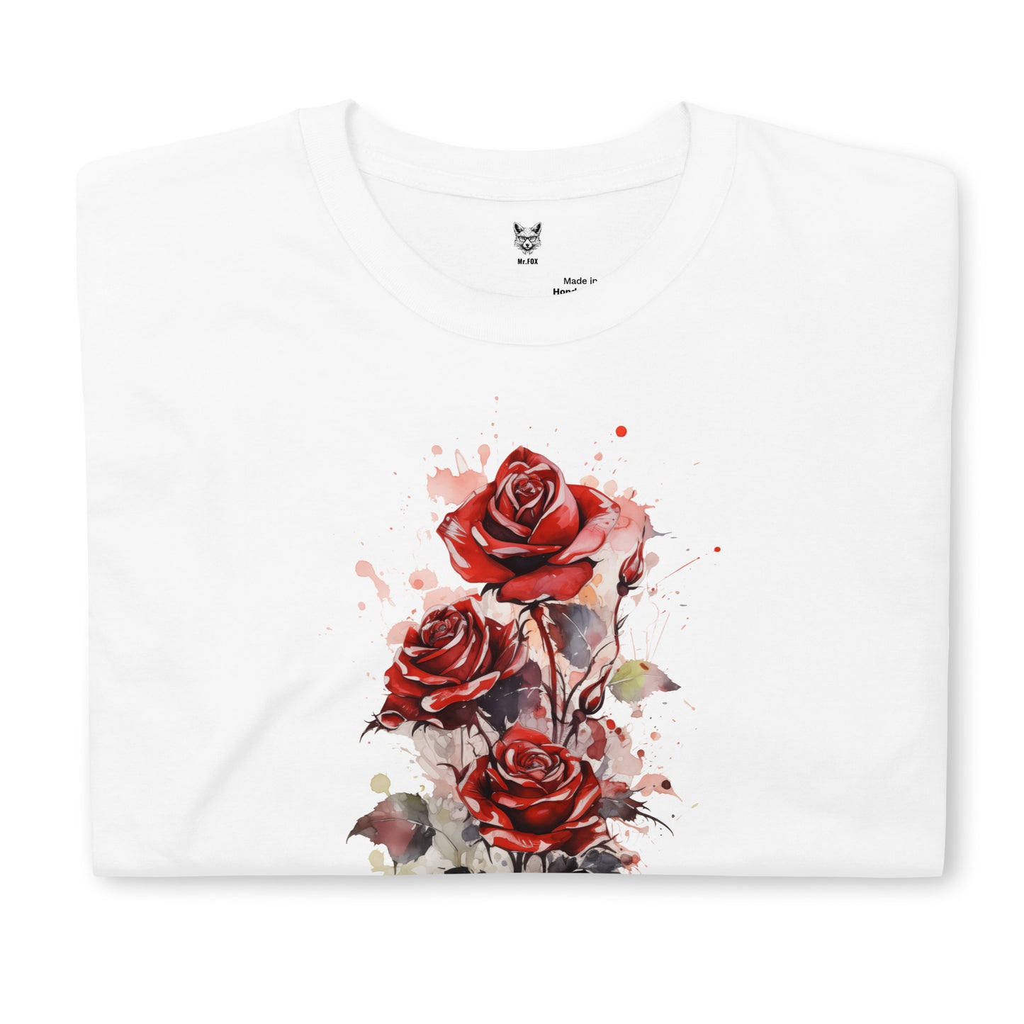 Short-Sleeve Unisex T-Shirt "ROSES" ID: 122 (PREMIUM)