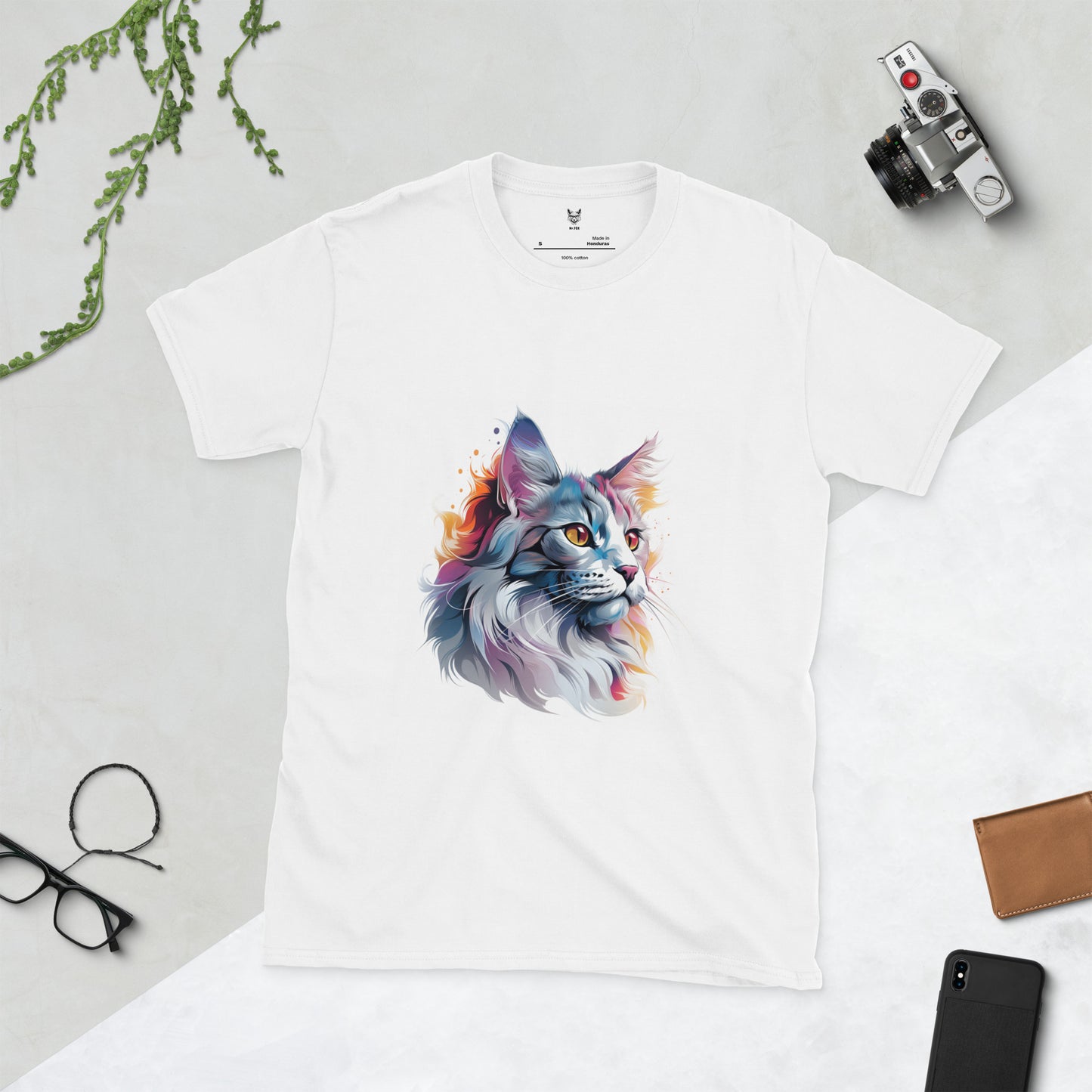 Short-Sleeve Unisex T-Shirt "CAT" ID: 133 (PREMIUM)